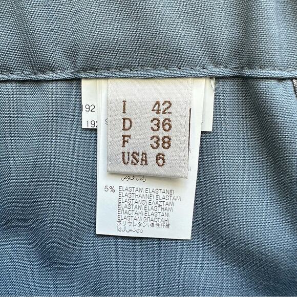 Brunello Cucinelli women navy wool pants size 6 US Retail 2250$ - Picture 9 of 15